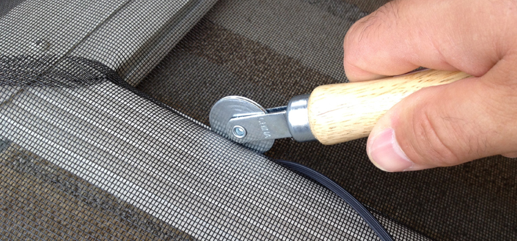 metal screen door repair in Wellington